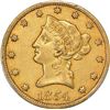 Image 1 : 1854-O Gold $10. Small Date. EF-45 PCGS. CAC.