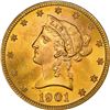 Image 1 : 1901-S Gold $10. MS-64 PCGS. CAC