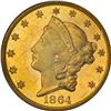 Image 2 : 1864 $20. MS-62 PCGS