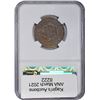 Image 4 : 1855 Pattern 1¢. Judd-168, Pollock-193. Rarity-4. Bronze. Plain Edge. MS-63 BN NGC.