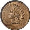Image 1 : 1859 Pattern 1¢. Judd-228, Pollock-272. Reverse of 1860. Rarity-1. Copper-Nickel. Plain Edge. MS-64