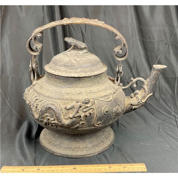 Antique Borneo Copper Kettle