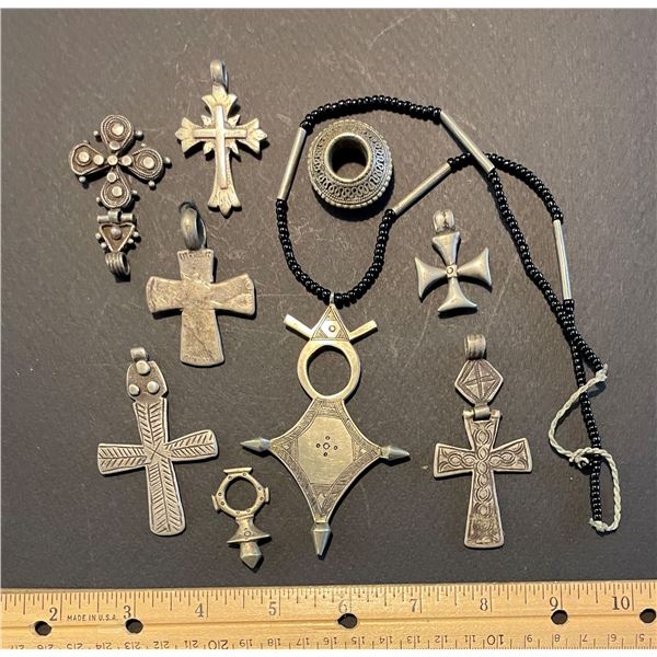 Silver Ethiopian Crosses