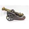 Image 1 : Rare Cannon Money Mounted on Carriage