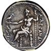 Image 2 : Kingdom of Macedon. Alexander III, the Great. 336-323 BC Silver Tetradrachm. Posthumous. VF NGC.
