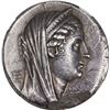Image 1 : Ptolemaic Kingdom. Arsinoe II. Alexandria. Circa 265-241 BC Silver Decadrachm. EF NGC.