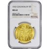 Image 3 : Czechoslovakia. 1932 Gold 5 Dukatu. KM-13. MS-62 NGC.