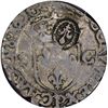 Image 1 : French Colonies. 1640 Counterstamped Billon Douzain of 159(3)-P. Dijon Mint. EF-40 NGC.