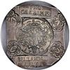 Image 1 : German States. Landau. 1713 Florin or 4 Kreuzer. KM-12. Klippe. Uniface. MS-64 NGC.