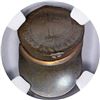 Image 2 : Germany. Weimar Republic. Circa 1926-1936 1 Pfennig. Off-Center Reverse Brockage Die Cap. MS-67 BN N