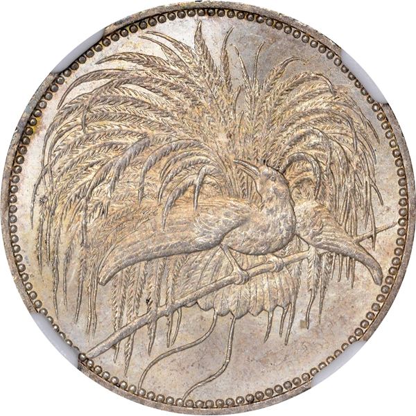 German New Guinea. 1894-A 1 Mark. Berlin Mint. KM-5. MS-65 NGC.