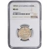 Image 3 : German New Guinea. 1894-A 1 Mark. Berlin Mint. KM-5. MS-65 NGC.