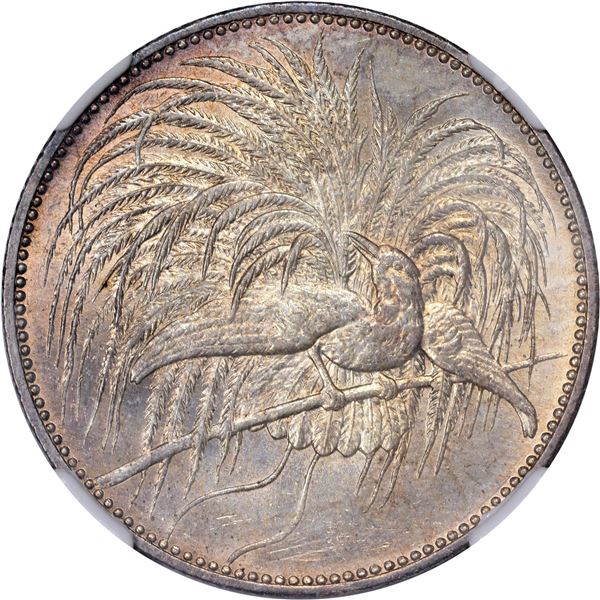 German New Guinea. 1894-A 2 Marks. Berlin Mint. KM-6. MS-65 NGC.