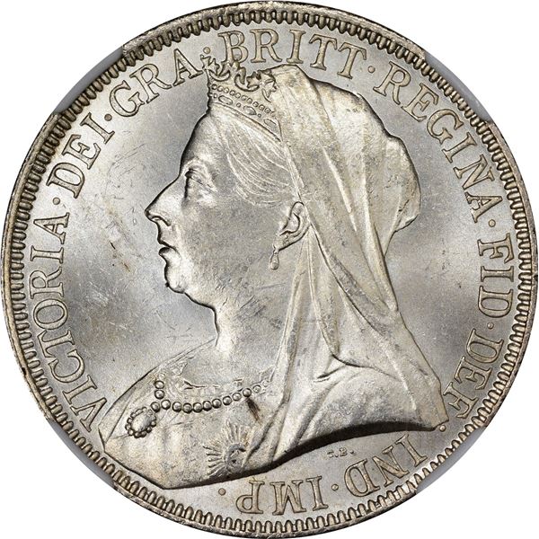 Great Britain. Victoria. 1893 Florin or 2 Shillings. MS-65 NGC.