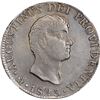 Image 1 : Mexico. Empire of Iturbide. 1823 MO JM 8 Reales. Mexico City Mint. 8 R J.M. Below. Short Uneven Trun