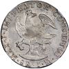 Image 2 : Mexico. Empire of Iturbide. 1823 MO JM 8 Reales. Mexico City Mint. 8 R J.M. Below. Short Uneven Trun