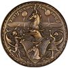 Image 2 : Germany. Karl Goetz. 1913 Ferdinand Graf Von Zeppelin Medal. Original. Bronze. As struck,