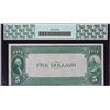 Image 2 : Honolulu, Hawaii (Territory of)  -  $5  1882 Value Back  Fr. 574  The First National Bank of Hawaii