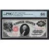 Image 1 : Fr. 37a  $1  1917  Legal Tender  PMG Choice Uncirculated 64 EPQ