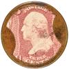 Image 1 : HB-82, EP-40, S-53, Reed BE03. Three Cents Stamp. BURNETT’S STANDARD COOKING EXTRACTS. Choice Extrem