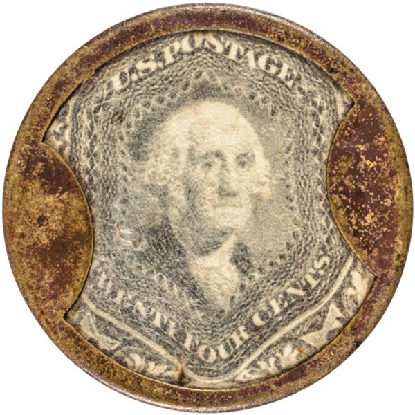 HB-115, EP-166, S-83, Reed-EM24. Twenty-Four Cents. ELLIS McALPIN & CO. Cincinnati. Extremely Fine.