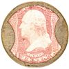 Image 1 : HB-130, EP-47, S-95a, Reed-JG03. Three Cents. JOHN GAULT. “Ribbed Frame” type. Choice About New.