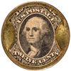 Image 1 : HB-164, EP-152, S-117, Reed KG12. Twelve Cents. KIRKPATRICK & GAULT, N.Y.C., Cleaned. Extremely Fine