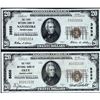 Image 1 : Lot of (2).  National Bank Notes