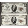 Image 1 : Lot of (2).  National Bank Notes