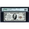 Image 1 : Lot of (3).  National Bank Notes.  PMG and PCGS Graded