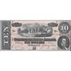 Image 1 : T68  $10  1864  Confederate States of America  PMG Choice Uncirculated 64 CUTOUT