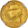 Image 2 : So-Called Dollar, HK-371. Hendrik Hudson gold 1 Daalder MCMIX. Medallic, Uncirculated. NGC MS 61.