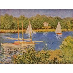 Claude Monet - The Seine at Argenteuil Basin