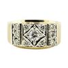 Image 2 : 1.00 ctw Diamond Ring - 14KT Yellow And White Gold