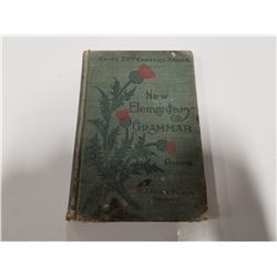 1901 New Elementary Grammar Book