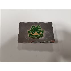 4-H Canada Belt Buckle