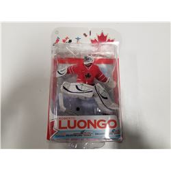 Roberto Luongo White Jersey Team Canada Figurine