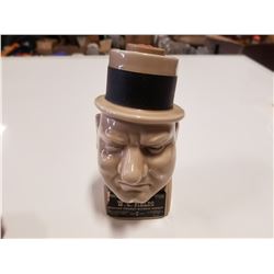 Vintage W. C. Fields Whiskey Decanter