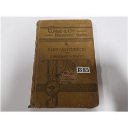 1885 Elementary Arithmetic Book