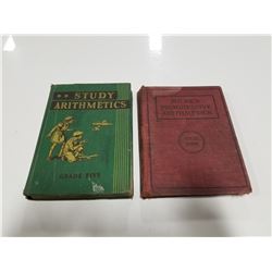 Antique Arithmetics Books