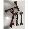 Image 1 : Lot of 4 Unique Implement Farm Wrenches