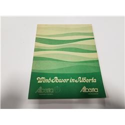 Wind Power in Alberta Report- Sept 1976