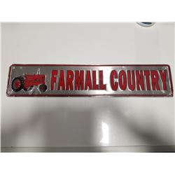 Farmall Country Tin Sign