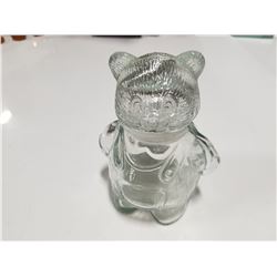 Little Bear Glass Jar