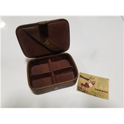 Renwick Caribou Hide Small Jewelry Box