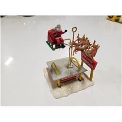 1990 McDonalds Santa Collector Christmas Ornament