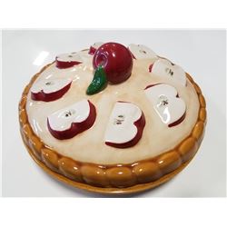 Ceramic Apple Pie Saver Plate