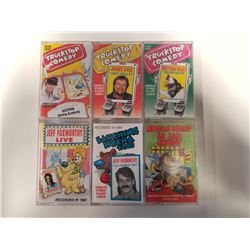 Lot of 6 Comedy Cassette Tapes