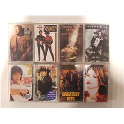 Lot of 8 Prime Country Cassette Tapes