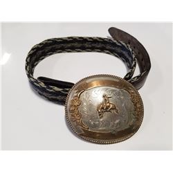 Vintage Belt & Cowboy Belt Buckle